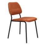 *WOONWINKEL* Eetkamerstoel Velvet Terra, Huis en Inrichting, Stoelen, Verzenden, Nieuw