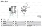 Dynamo / Alternator MITSUBISHI L200 /,TRITON (2.5 DI-D..., Auto-onderdelen, Motor en Toebehoren, Nieuw, Ophalen of Verzenden