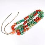 Agaat Natuurlijke vintage agaatketting - Hoogte: 30 mm -, Verzamelen