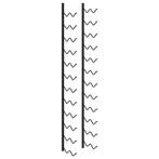 Wijnopslag ijzer zwart | retourdeal 32% korting, Huis en Inrichting, 15 tot 25 flessen, Nieuw, Ophalen of Verzenden, Metaal