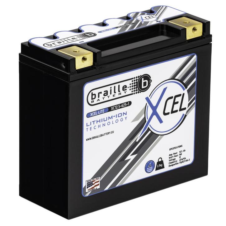 Braille Battery XC12.5-625-1 12 Volt 160 Wh Lithium, Auto-onderdelen, Accu's en Toebehoren, Nieuw, Ophalen of Verzenden