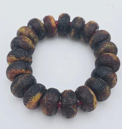 Gouden armband van natuurlijk Baltisch Amber - Armband, Verzamelen, Dierenverzamelingen