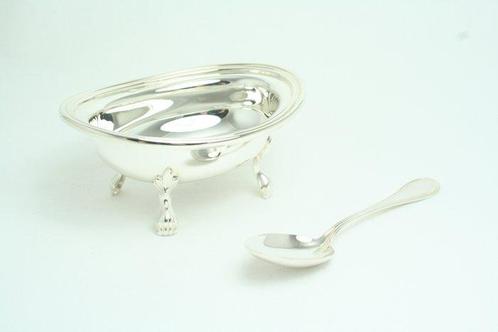 Greggio - Suikerkom (8) - Servizio Zucheriera con Cucchiaini, Antiek en Kunst, Antiek | Goud en Zilver