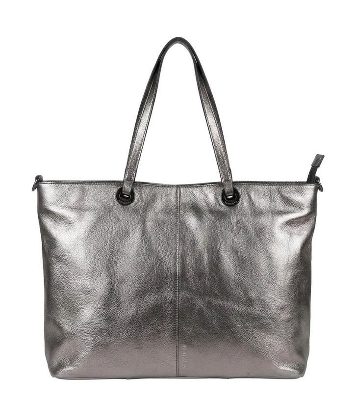 Burkely Handtas in maat standaard Zilver, Sieraden, Tassen en Uiterlijk, Tassen | Damestassen, Gebruikt, Verzenden