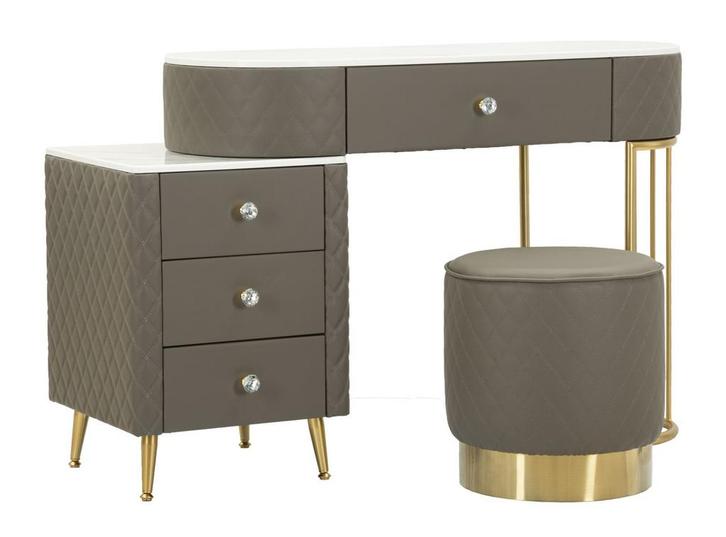 BED BUREAU SHARON GRIJS MET KRUK CM 120X40X75 (AFMETING KRUK, Huis en Inrichting, Bureaus, Ophalen of Verzenden