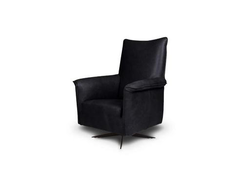 Fauteuil Viola - fauteuils - Zwart, Huis en Inrichting, Stoelen, Zwart, Nieuw, Leer
