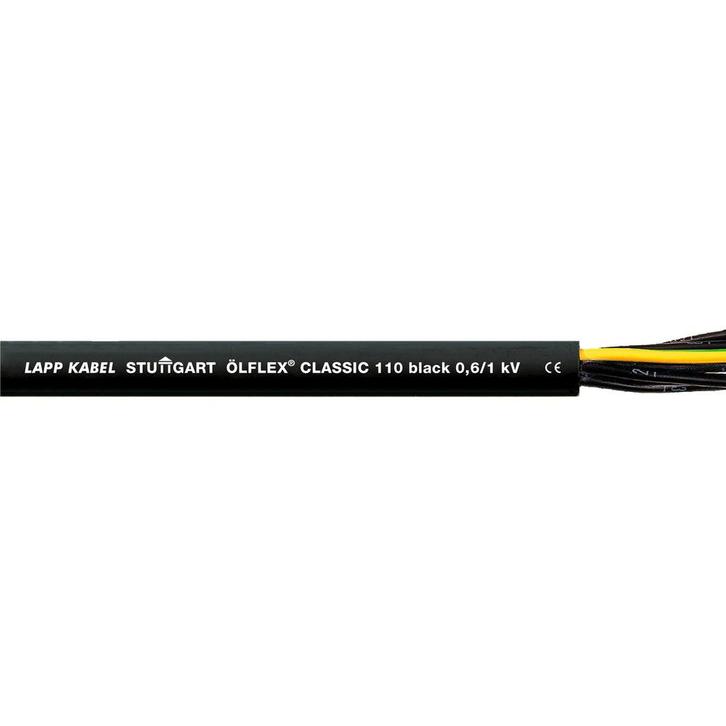 Lapp Olflex Classic 110 Zwarte 7G1.5 Besturingskabel -, Doe-het-zelf en Verbouw, Elektra en Kabels, Overige typen, Nieuw, Verzenden