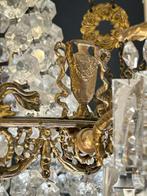 Kroonluchter - Brons, Kristal - Tweede Empire, Antiek en Kunst, Antiek | Meubels | Stoelen en Banken