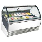 GGM Gastro | Ijsvitrine NOLAN - 1730mm - Convectie - voor |, Verzenden, Nieuw in verpakking