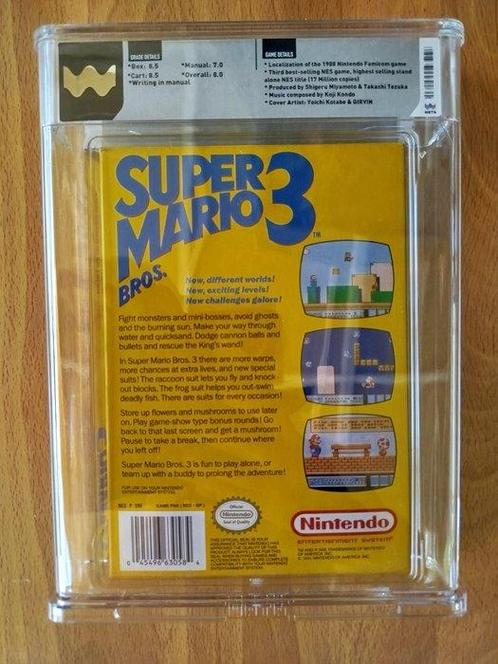 Nintendo - Nes - Super Mario Bros. 3 (1st print Left Bros.,, Spelcomputers en Games, Spelcomputers | Overige Accessoires