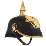 vidaXL Pickelhaube Germaans replica LARP staal zwart, Verzamelen, Verzenden, Nieuw