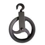 Benson Robuuste hijshaak - gietijzer - Ø 120 mm - zwart, Doe-het-zelf en Verbouw, Ophalen of Verzenden, Nieuw