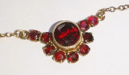 Zonder Minimumprijs - Ketting met hanger 8 kt geelgoud -, Sieraden, Tassen en Uiterlijk, Antieke sieraden