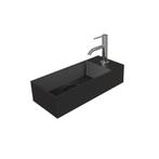 Fontein Salenzi Spy 45x20 cm Mat Zwart (inclusief, Ophalen of Verzenden, Nieuw