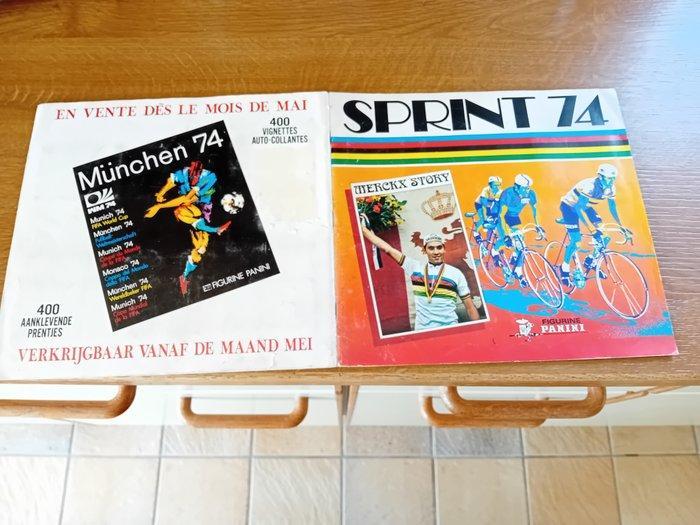 Panini Sprint 74 Merckx - Poulidor - Gimondi - Motta - Ocana, Verzamelen, Stickers