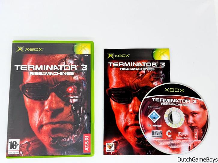 Xbox Classic - Terminator 3 - Rise Of The Machines, Spelcomputers en Games, Games | Xbox Original, Gebruikt, Verzenden