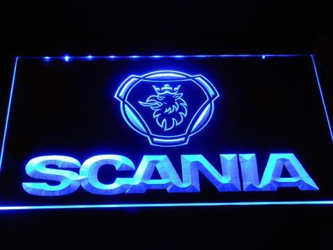 Scania neon bord lamp LED cafe verlichting reclame lichtbak, Verzamelen, Merken en Reclamevoorwerpen, Nieuw, Verzenden