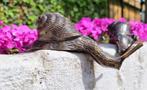 Beeldje - Snail family (4) - Brons