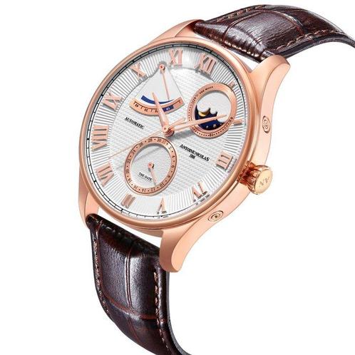 Antoine Nicolas 1986 - Londra Moon Phase - Zonder, Sieraden, Tassen en Uiterlijk, Horloges | Heren