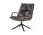 Fauteuil Mitchell | Eleonora-Antraciet, Huis en Inrichting, Fauteuils, Ophalen of Verzenden, Nieuw