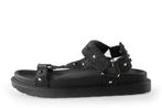 Omoda Sandalen in maat 41 Zwart | 10% extra korting, Verzenden, Zwart, Omoda, Sandalen of Muiltjes