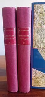Camille Flammarion - Lot with 6 Astronomy books - 1880-2000, Antiek en Kunst