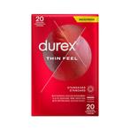 3x Durex Condooms Thin Feel 20 stuks, Nieuw, Verzenden