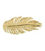 Haarbroche Veer 5cm Goud, Verzenden, Nieuw