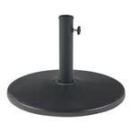 Parasolvoet Bionaz parasolhouder beton rond Ø50x5,5 cm zwart, Tuin en Terras, Verzenden, Nieuw