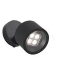 Delta Light Frax Wandlamp LED, donkergrijs - ø¸11,7 cm, Huis en Inrichting, Lampen | Spots, Verzenden, Nieuw