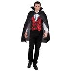 Halloween Cape Zwart 1,2m, Verzenden, Nieuw