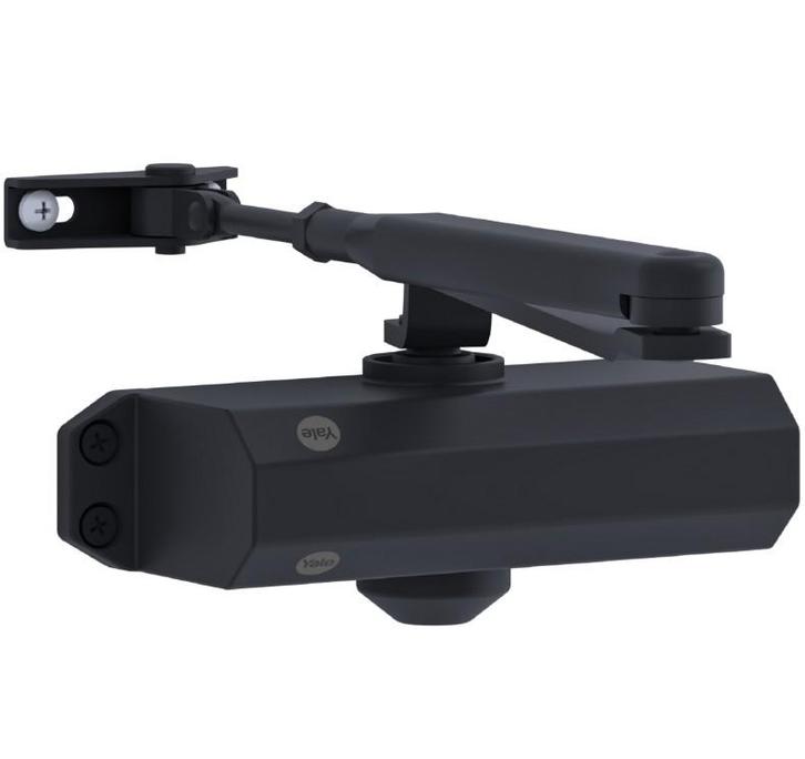 Yale deurdranger hold open 300 serie sterkte 2-4 zwart, Doe-het-zelf en Verbouw, Hang- en Sluitwerk, Verzenden