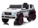 Mercedes-Benz G63 6x6, 12v met rubberen banden en meer!, Ophalen of Verzenden, Nieuw