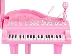 Kinder piano - 40x34x44,5 cm - met microfoon - roze, Ophalen of Verzenden, Nieuw