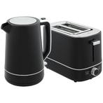 TRUUSK Waterkoker Broodrooster Set 2200 W 1,7L Waterkoker, 2, Verzenden, Nieuw