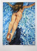 Manara, Milo - 1 Offset Print - Il Tuffo - 1999, Nieuw