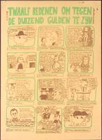 Poster met strip tegen de F1000 (lijst optie, Posters), Verzenden, Nieuw, Overige onderwerpen, Met lijst