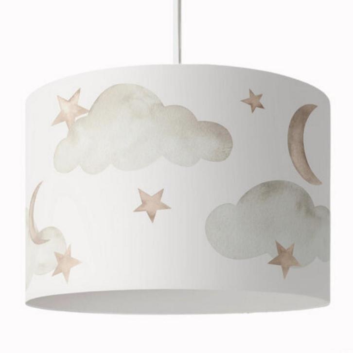 Hanglamp wolken, sterren en maan – Sfeervolle kinderlamp.., Kinderen en Baby's, Kinderkamer | Inrichting en Decoratie, Nieuw, Ophalen of Verzenden