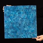 Blauw koraal mozaïek sushi bord Natuurlijk blauw, Verzamelen, Mineralen en Fossielen