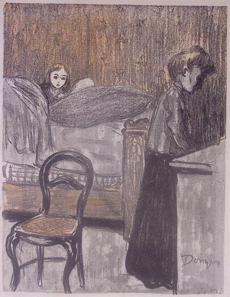 Tweede geest - Litho Kees van Dongen (lijst optie, lithos), Antiek en Kunst, Kunst | Litho's en Zeefdrukken, Verzenden