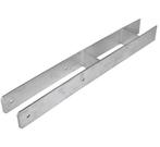 Starx h-paalhouder voor paal 70x70 mm verzinkt, Doe-het-zelf en Verbouw, Ophalen of Verzenden, Nieuw