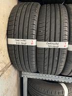 215-55-18 Continental Zomerbanden 7mm Incl Montage 215 55 18, Auto-onderdelen, Banden en Velgen, Ophalen, 18 inch, Band(en), Personenwagen