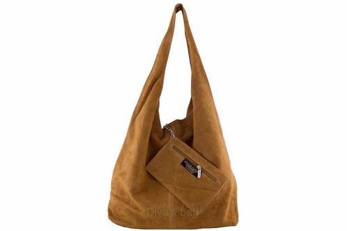 Comfortabele suède maxi tas - zachte schouder tas met, Sieraden, Tassen en Uiterlijk, Tassen | Schoudertassen
