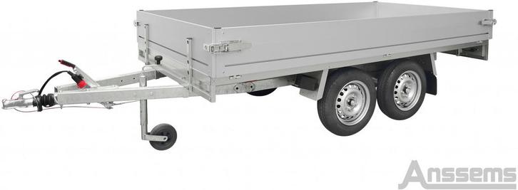 Anssems Plateauwagen PLTT 1350kg 305×150, Auto diversen, Aanhangers en Bagagewagens, Ophalen of Verzenden