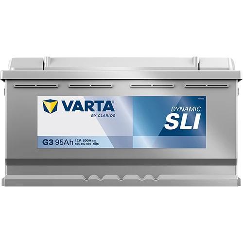Varta Auto accu 12 volt 95 Ah SLI Dynamic type G3, Auto-onderdelen, Accu's en Toebehoren, Nieuw, Ophalen of Verzenden