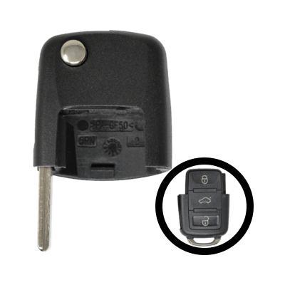 Volkswagen klapsleutel behuizing, Auto-onderdelen, Overige Auto-onderdelen, Verzenden