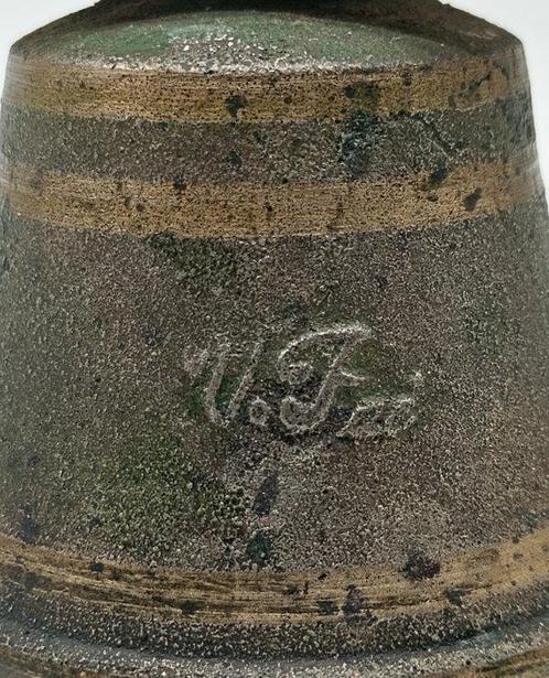 Altaarschel - Brons, Hout - 1850-1900, Antiek en Kunst, Kunst | Niet-Westerse kunst