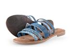 Lazamani Slippers in maat 36 Blauw | 10% extra korting, Slippers, Lazamani, Zo goed als nieuw, Verzenden