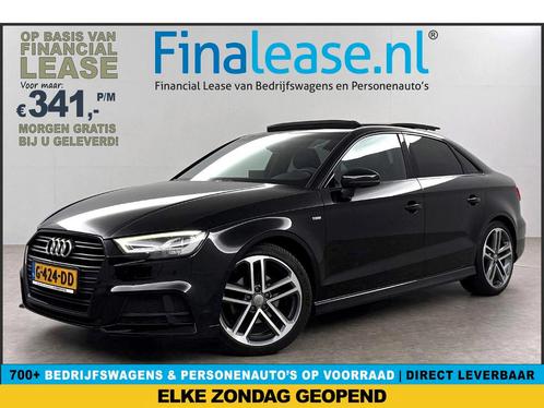Audi A3 35 TFSI S-Line 150PK Pano LED Carplay Virtual €341pm, Auto's, Audi, Lease, Automaat, Sedan, Benzine, Zwart, Verzenden