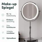 2dekans | Nolt Make Up Spiegel met LED Verlichting - 1X/10X, Huis en Inrichting, Woonaccessoires | Spiegels, Ophalen of Verzenden
